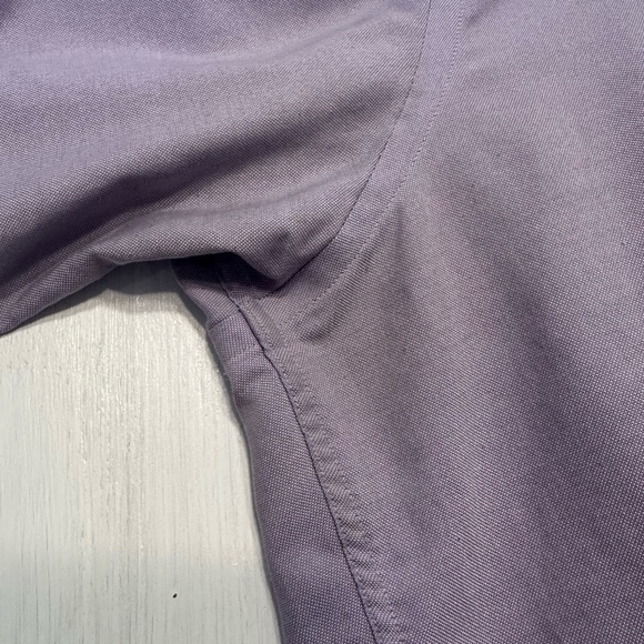 U.S. Polo Assn. Wrinkle-Free Button Down Shirt Men’s XL Purple 17 34/35 - Picture 4 of 10